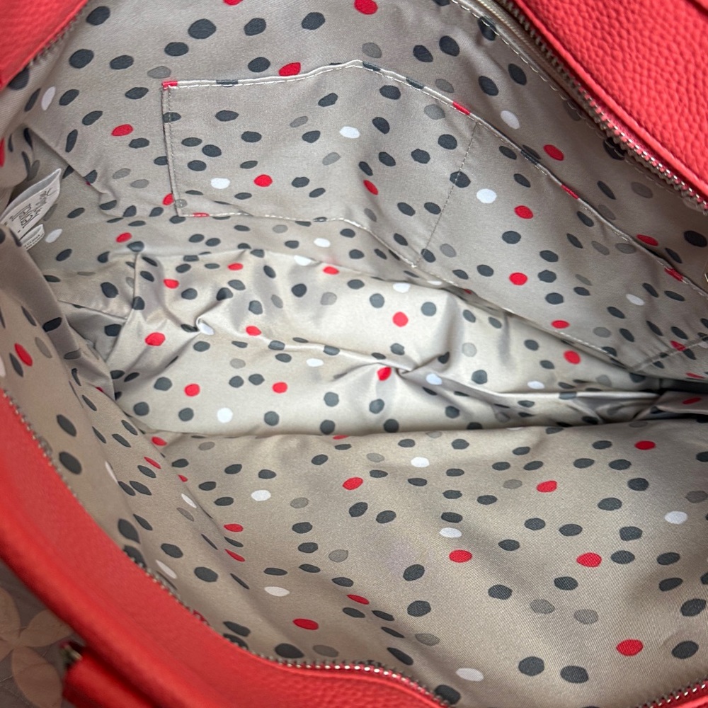 Thirty- one purse Brand new without tags  coral color jewel. Never used. - Picture 3 of 4